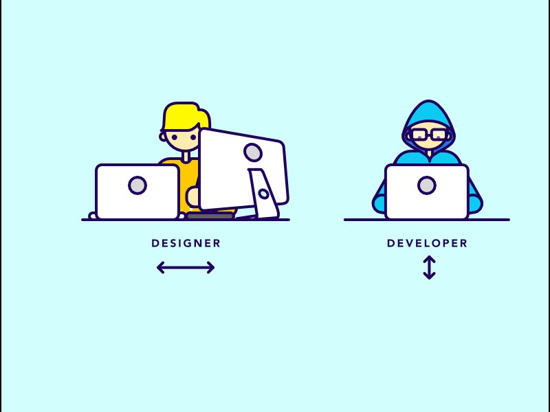 designer vs developer