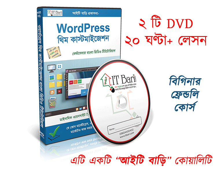 WordPress Theme Customization DVD Box